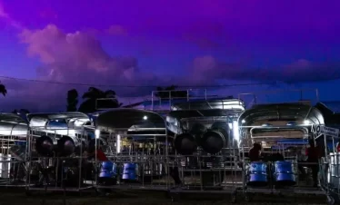 desperadoes steelpan yard in trinidad