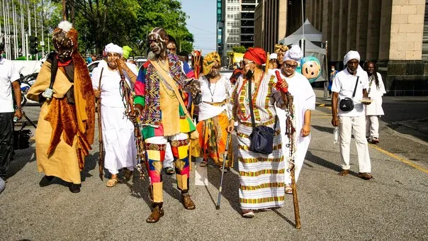 Emancipation celebrations in Trinidad, the first island in the entire world to acknowledge Emancipation from Colonial powers