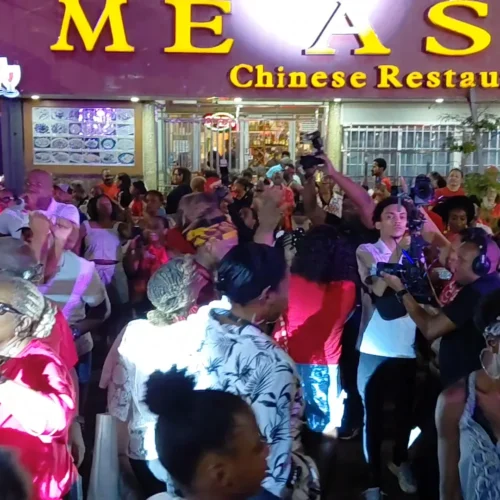 nightlife on ariapita avenue trinidad
