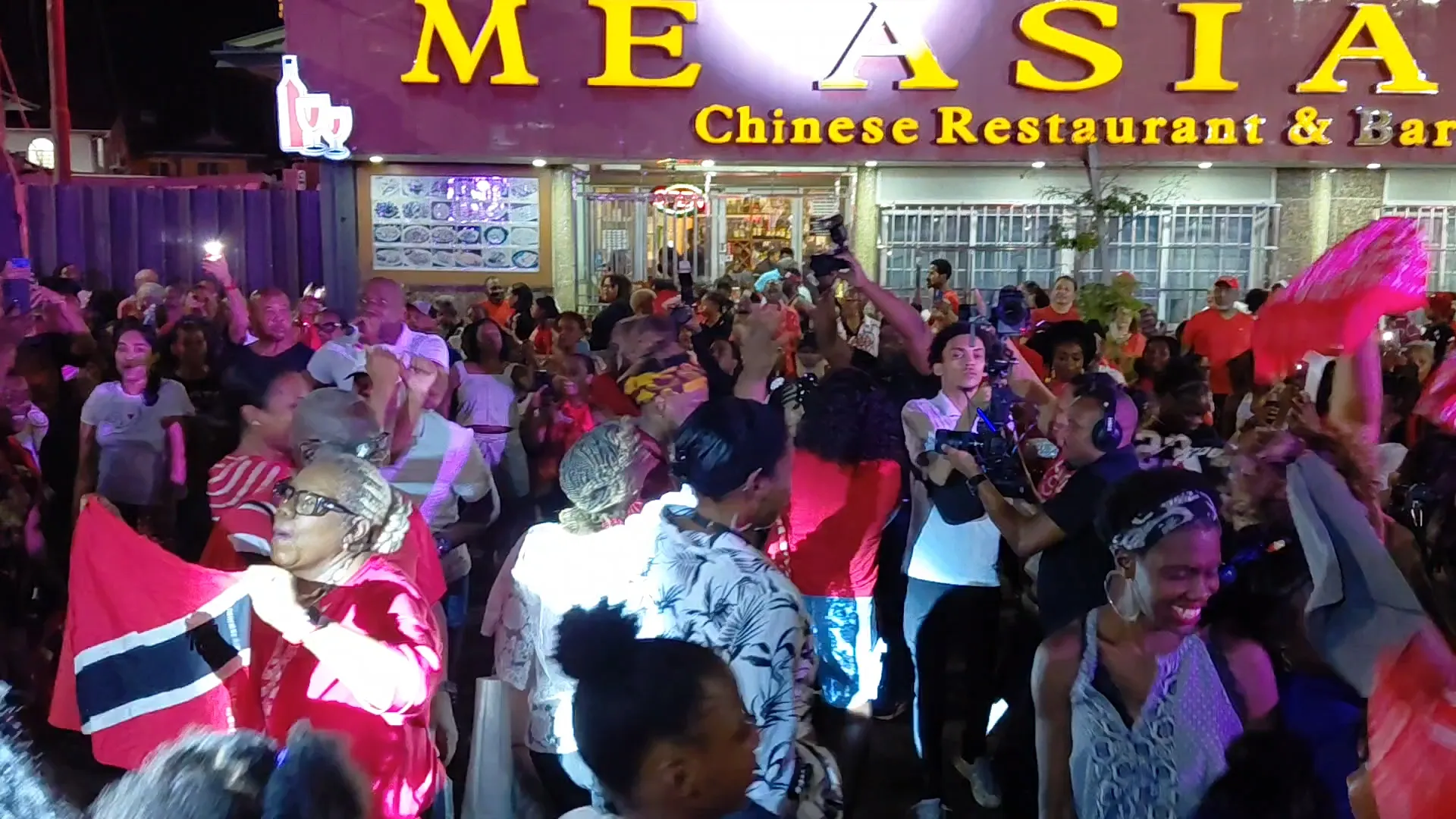 nightlife on ariapita avenue trinidad